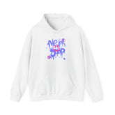Graffiti Smile Hoodie — Playful Drip Streetwear Pullover