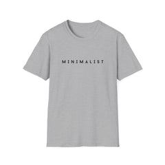 Minimalist Tee — 'MINIMALIST' Simple Typography Shirt