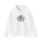 Hoodie — 'We Need Peace' Floral Peace Sign Graphic Hoodie