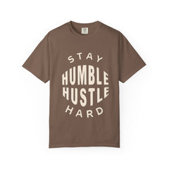 Humble Hustle T-Shirt — "Stay Humble Hustle Hard" Motivational Tee