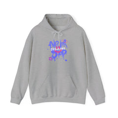 Graffiti Smile Hoodie — Playful Drip Streetwear Pullover