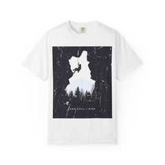 Climber Silhouette T-Shirt — And Still I Rise Mountain Adventure Tee