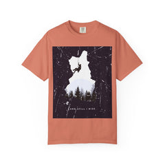Climber Silhouette T-Shirt — And Still I Rise Mountain Adventure Tee