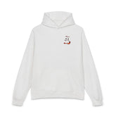 Relaxed Hoodie — Cute Cartoon Sushi Roll Pocket Logo Hoodie