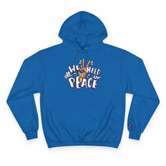 Hoodie — 'All We Need Is Peace' Graphic Pullover