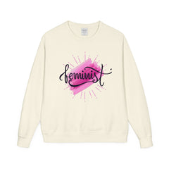 Feminist Watercolor Crewneck Sweatshirt