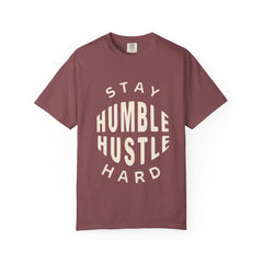 Humble Hustle T-Shirt — "Stay Humble Hustle Hard" Motivational Tee
