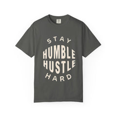 Humble Hustle T-Shirt — "Stay Humble Hustle Hard" Motivational Tee