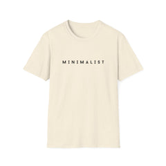 Minimalist Tee — 'MINIMALIST' Simple Typography Shirt
