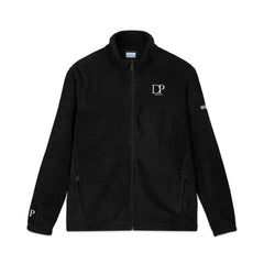 Embroidered Fleece Jacket – Cozy Columbia Zip-Up with LP Logo