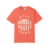 Humble Hustle T-Shirt — "Stay Humble Hustle Hard" Motivational Tee