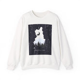 Adventure Snowboarder Graphic Sweatshirt β 'Find Your Wild' Mountain Crewneck