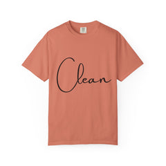 Clean Script T-Shirt — Minimalist Handwritten Graphic Tee