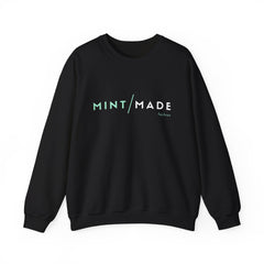 Mint Made Crewneck Sweatshirt — Minimal Logo Cozy Pullover