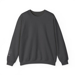 Crewneck Sweatshirt — Minimal Astro Sleeve Graphic
