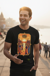 Unisex Jai Chhathi Maiya Devotional Classic Crew T-Shirt