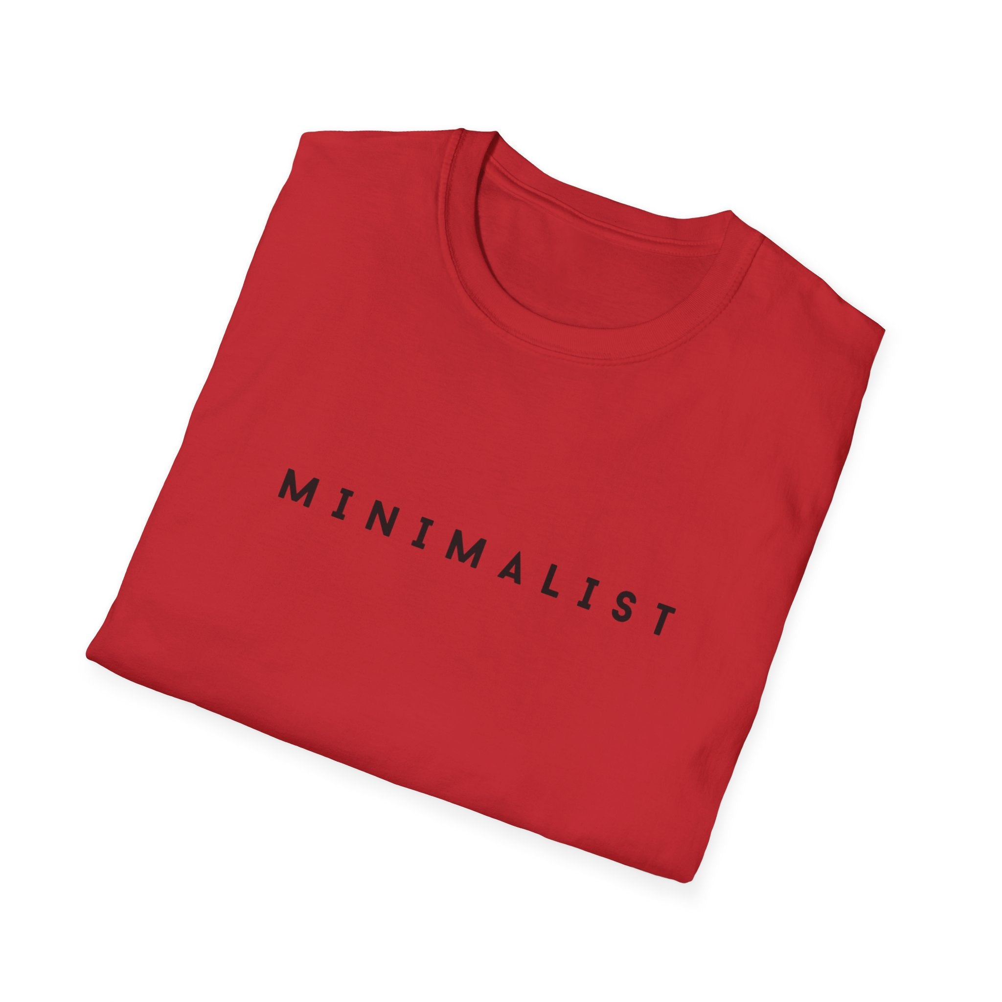 Minimalist Tee — 'MINIMALIST' Simple Typography Shirt