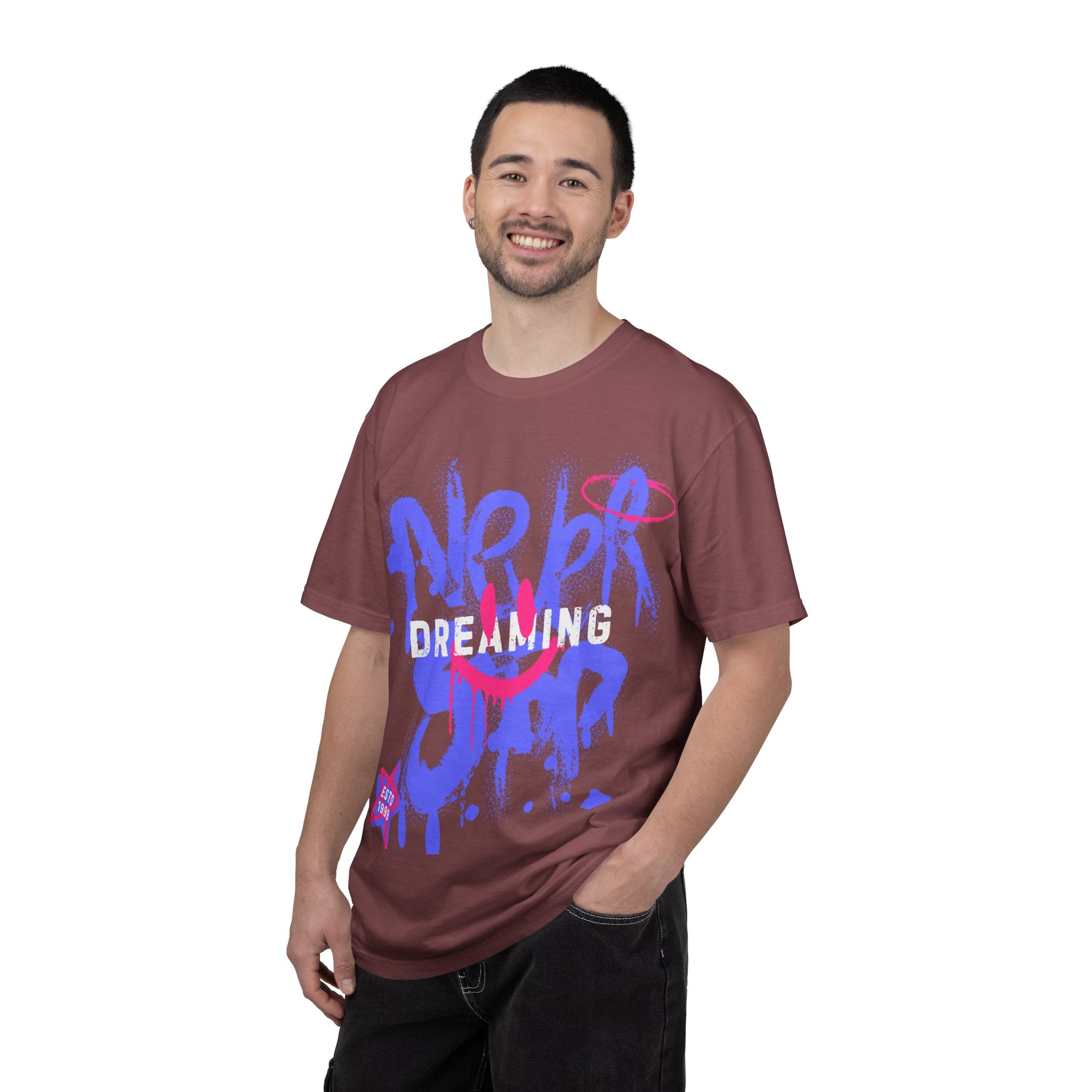 Graffiti Smile T-Shirt — Urban Streetwear Graphic Tee
