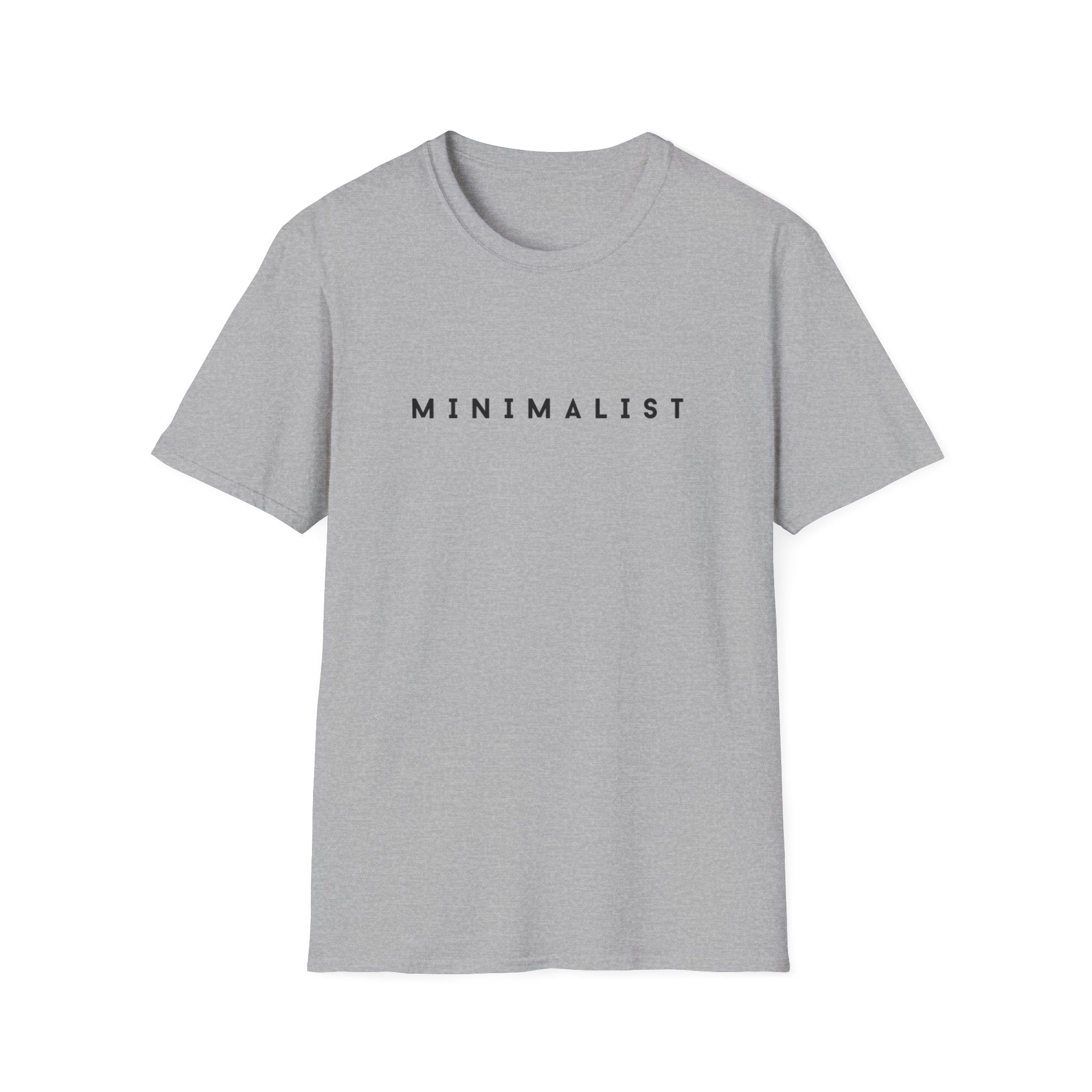 Minimalist Tee — 'MINIMALIST' Simple Typography Shirt