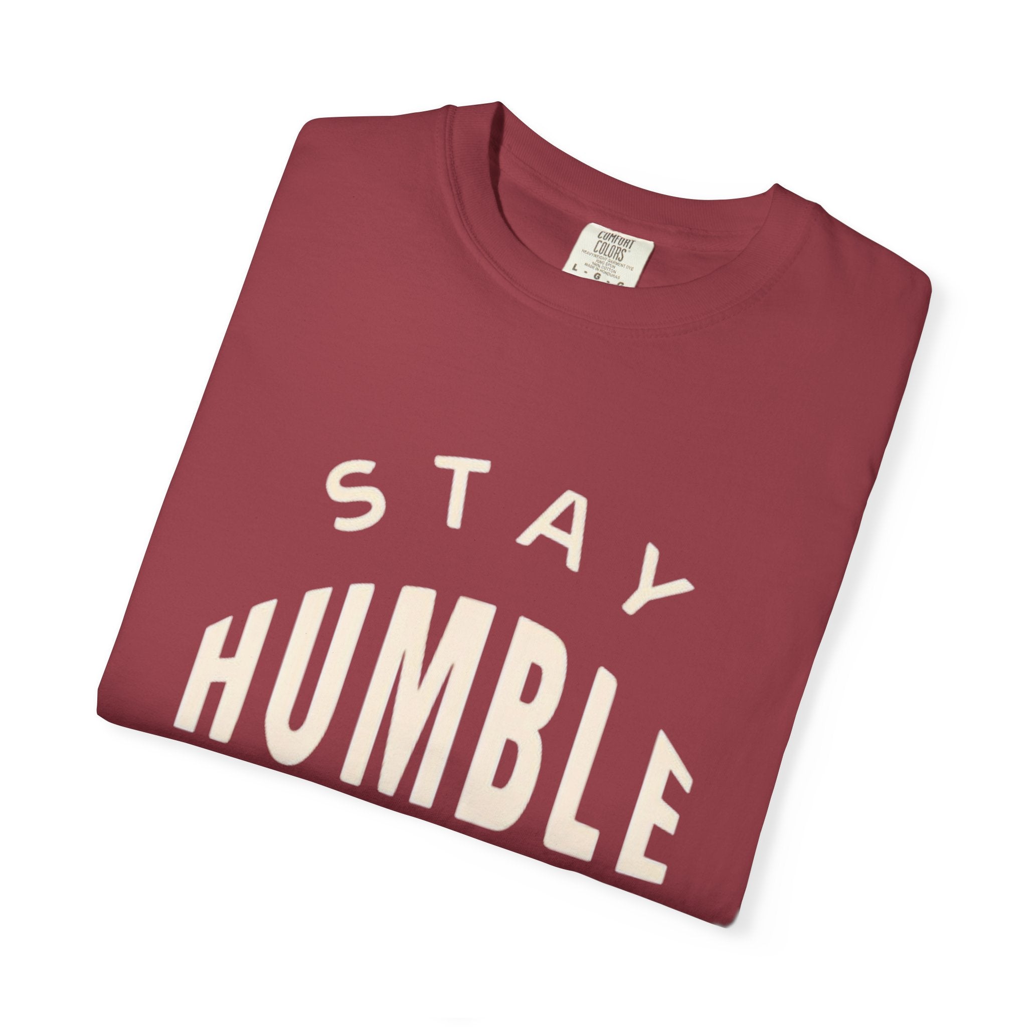 Humble Hustle T-Shirt — "Stay Humble Hustle Hard" Motivational Tee