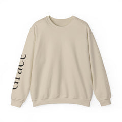 Typographic Sleeve Crewneck Sweatshirt