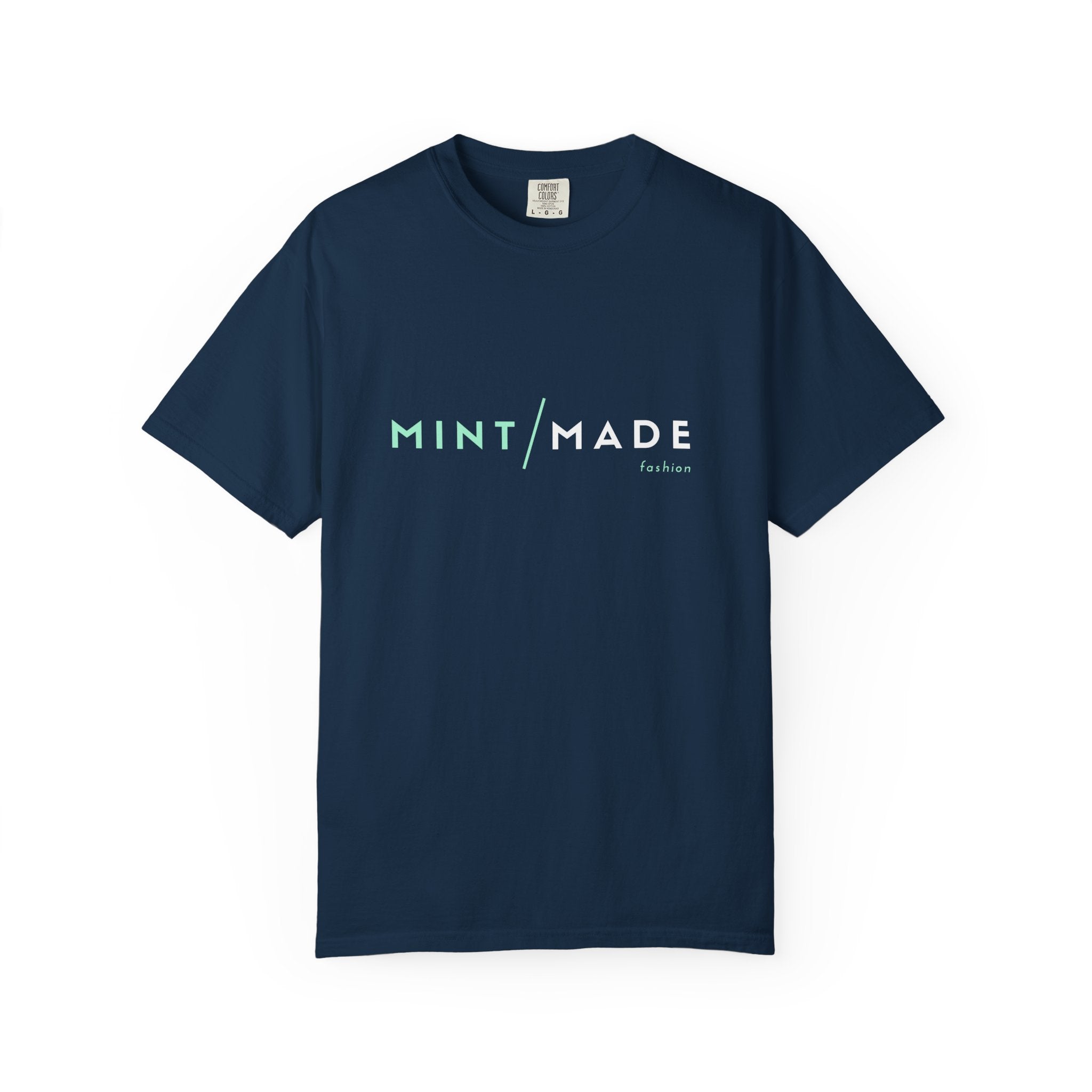 Mint Made Logo T-Shirt — Garment-Dyed Casual Tee