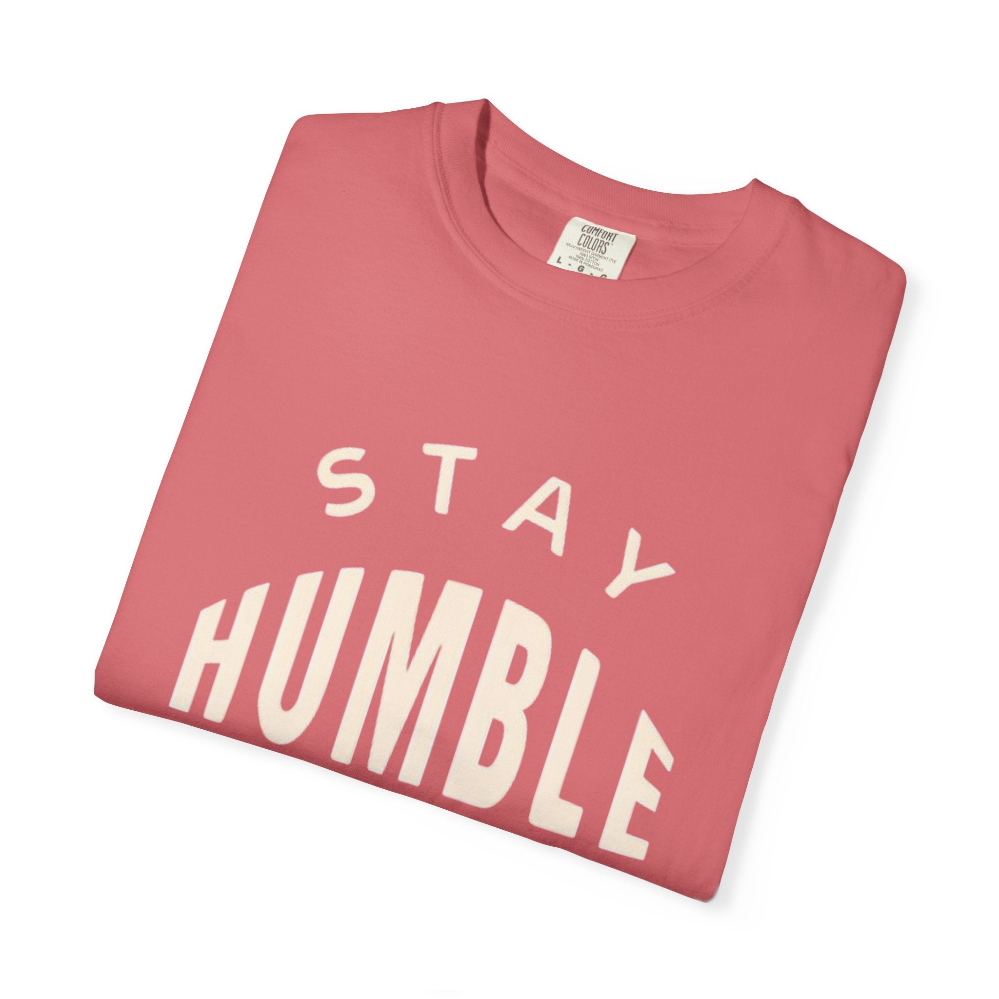 Humble Hustle T-Shirt — "Stay Humble Hustle Hard" Motivational Tee