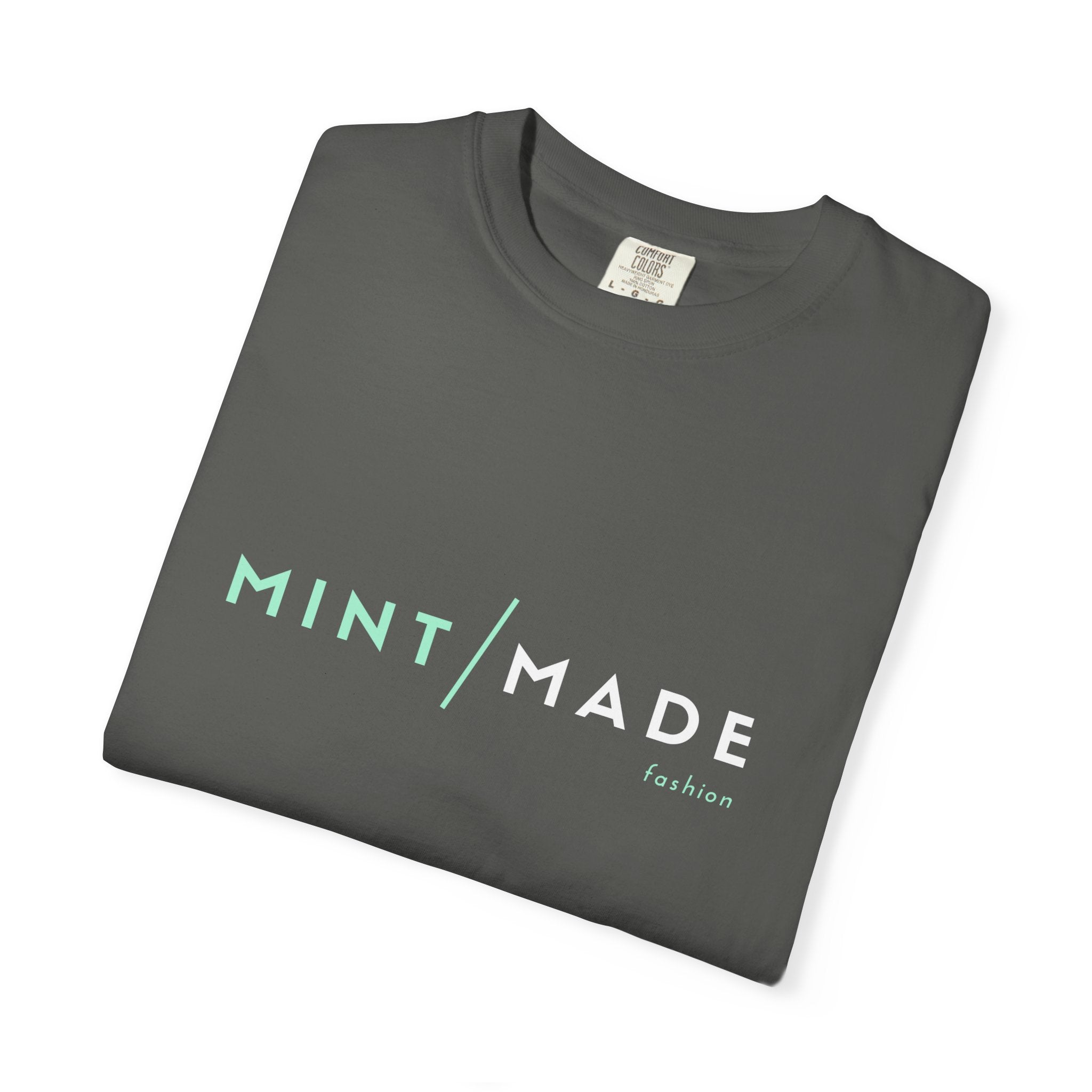 Mint Made Logo T-Shirt — Garment-Dyed Casual Tee