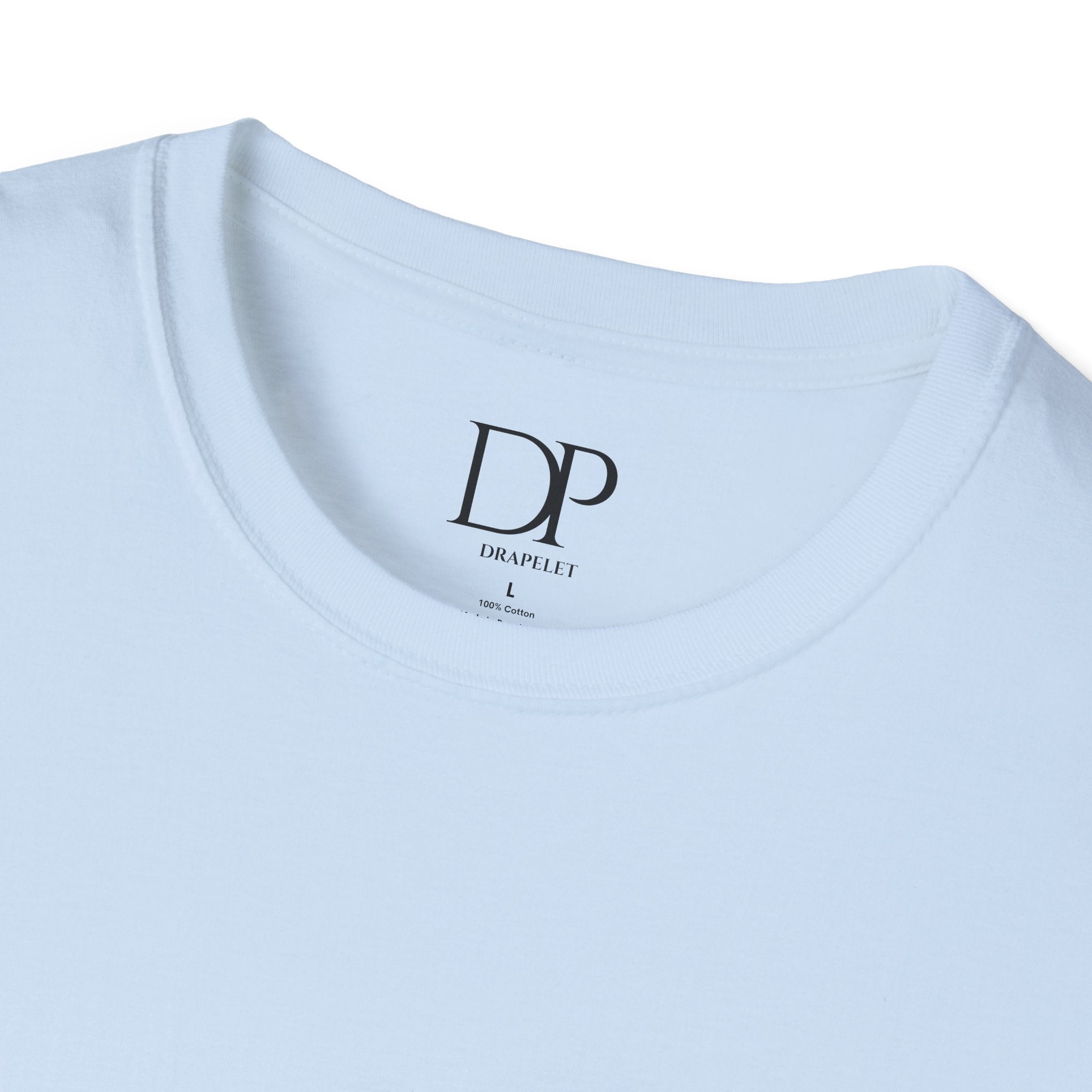 DP Drapelet Logo T-Shirt — Minimalist Monogram Tee