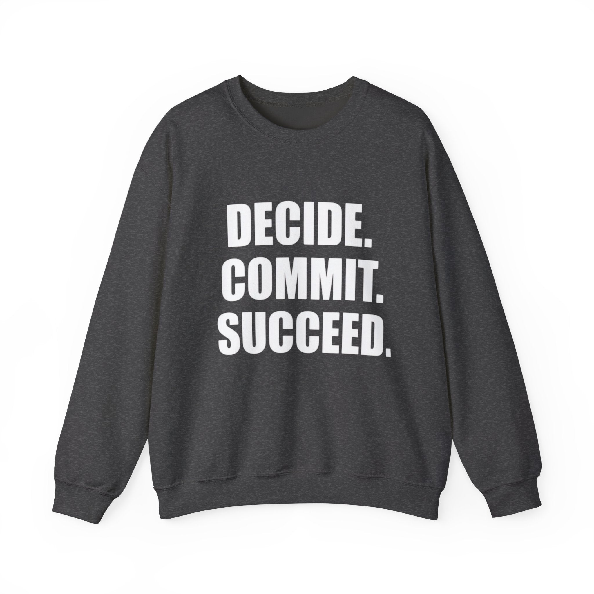 Crewneck Sweatshirt — Minimal White Classic Pullover