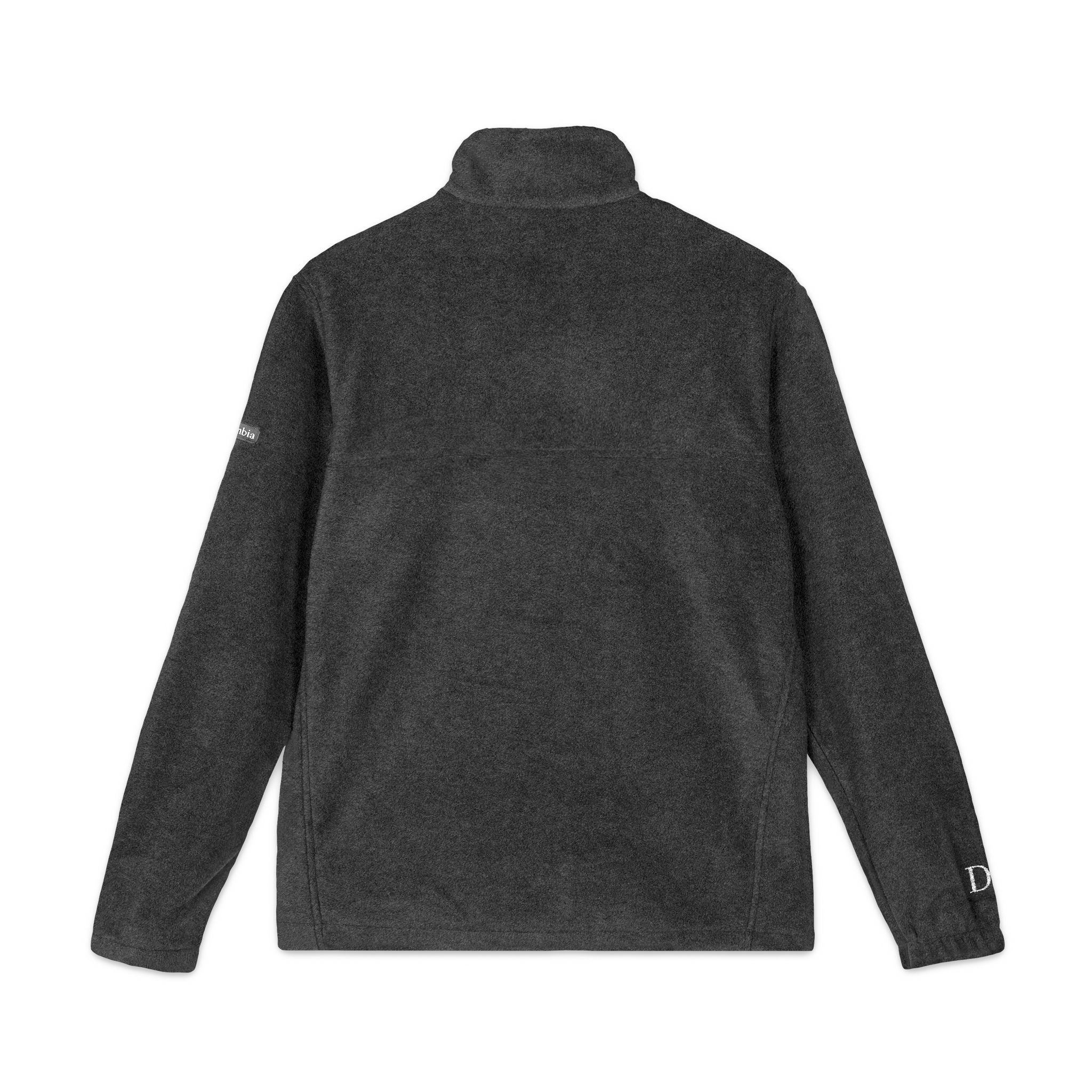 Embroidered Fleece Jacket – Cozy Columbia Zip-Up with LP Logo