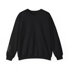 Crewneck Sweatshirt — Minimal Astro Sleeve Graphic
