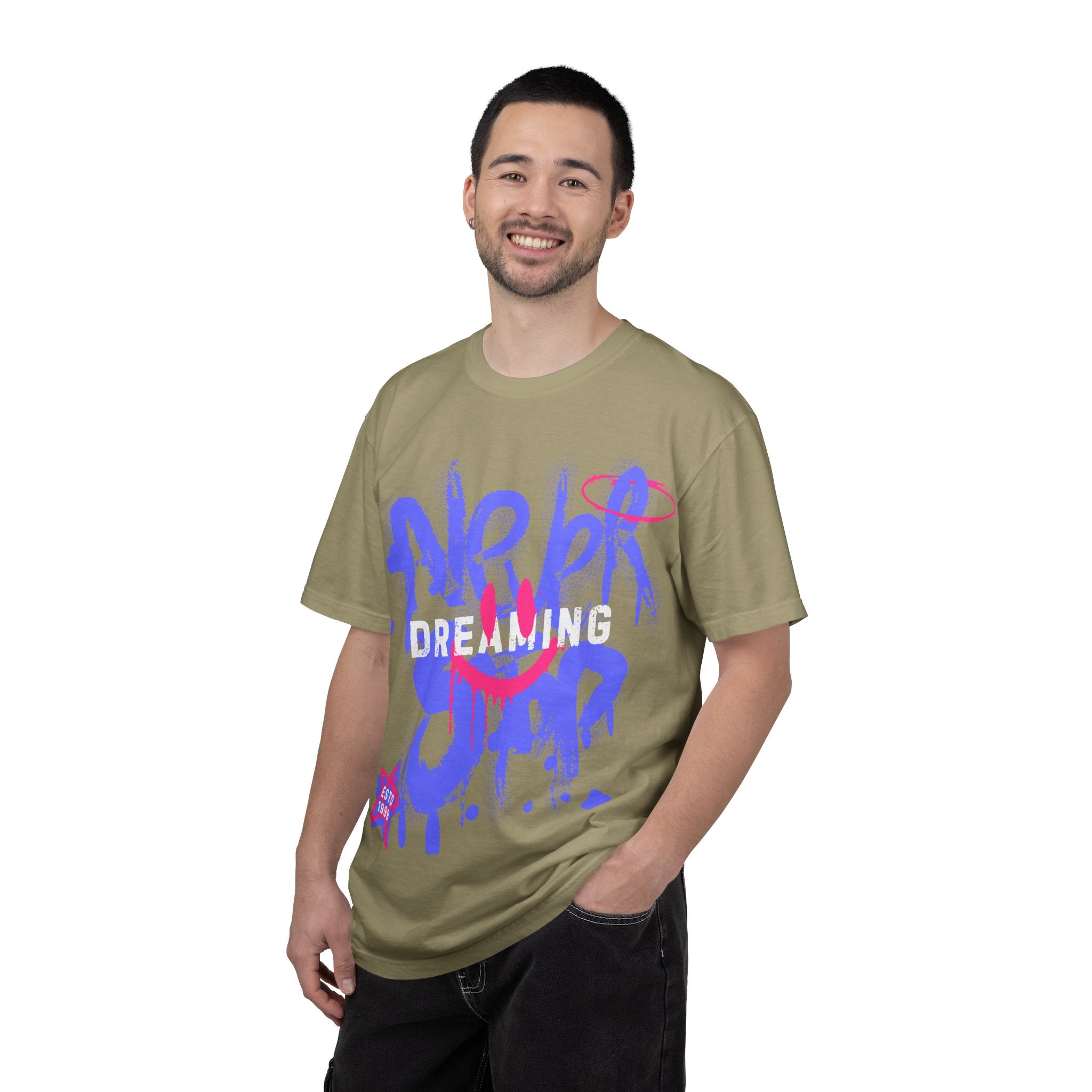 Graffiti Smile T-Shirt — Urban Streetwear Graphic Tee