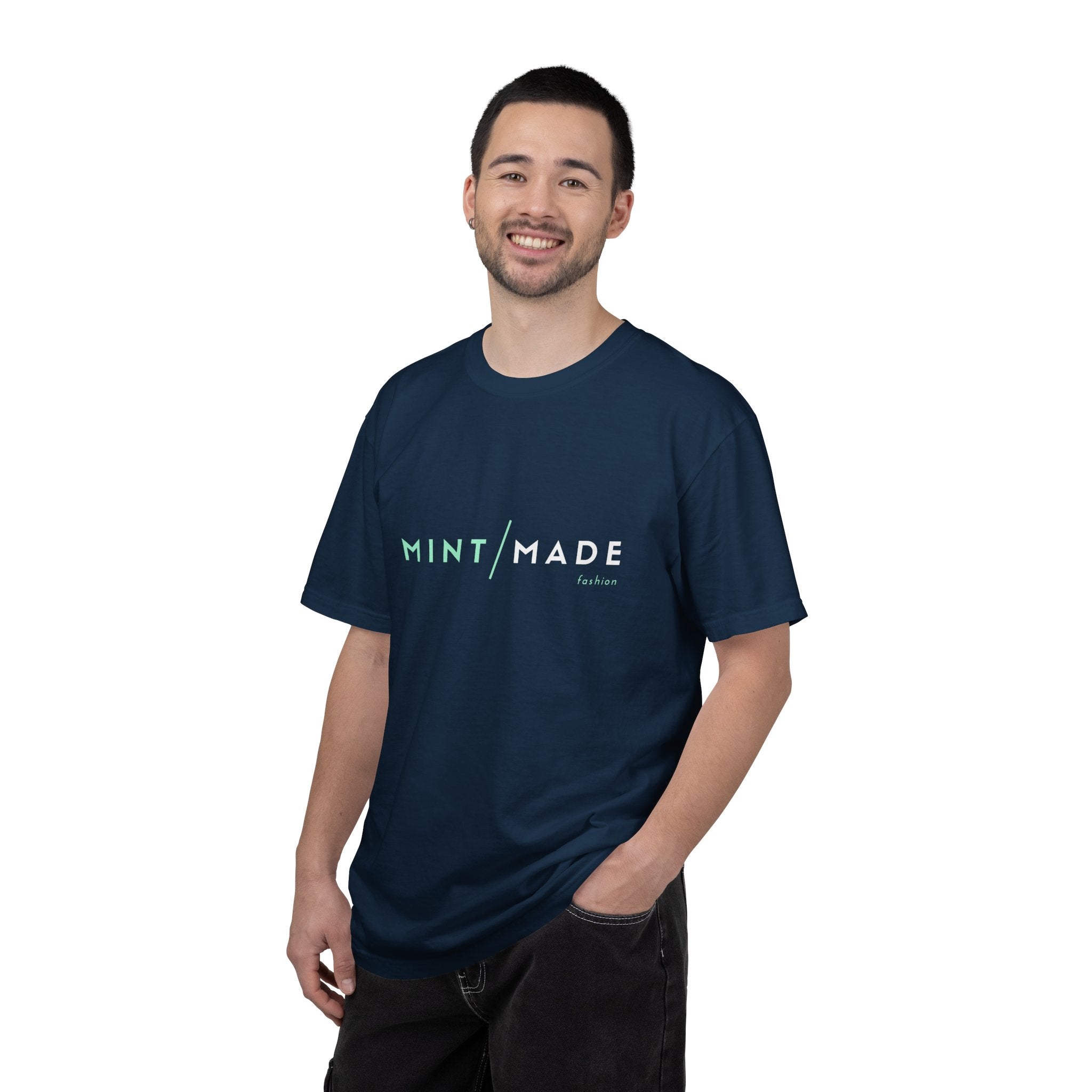 Mint Made Logo T-Shirt — Garment-Dyed Casual Tee