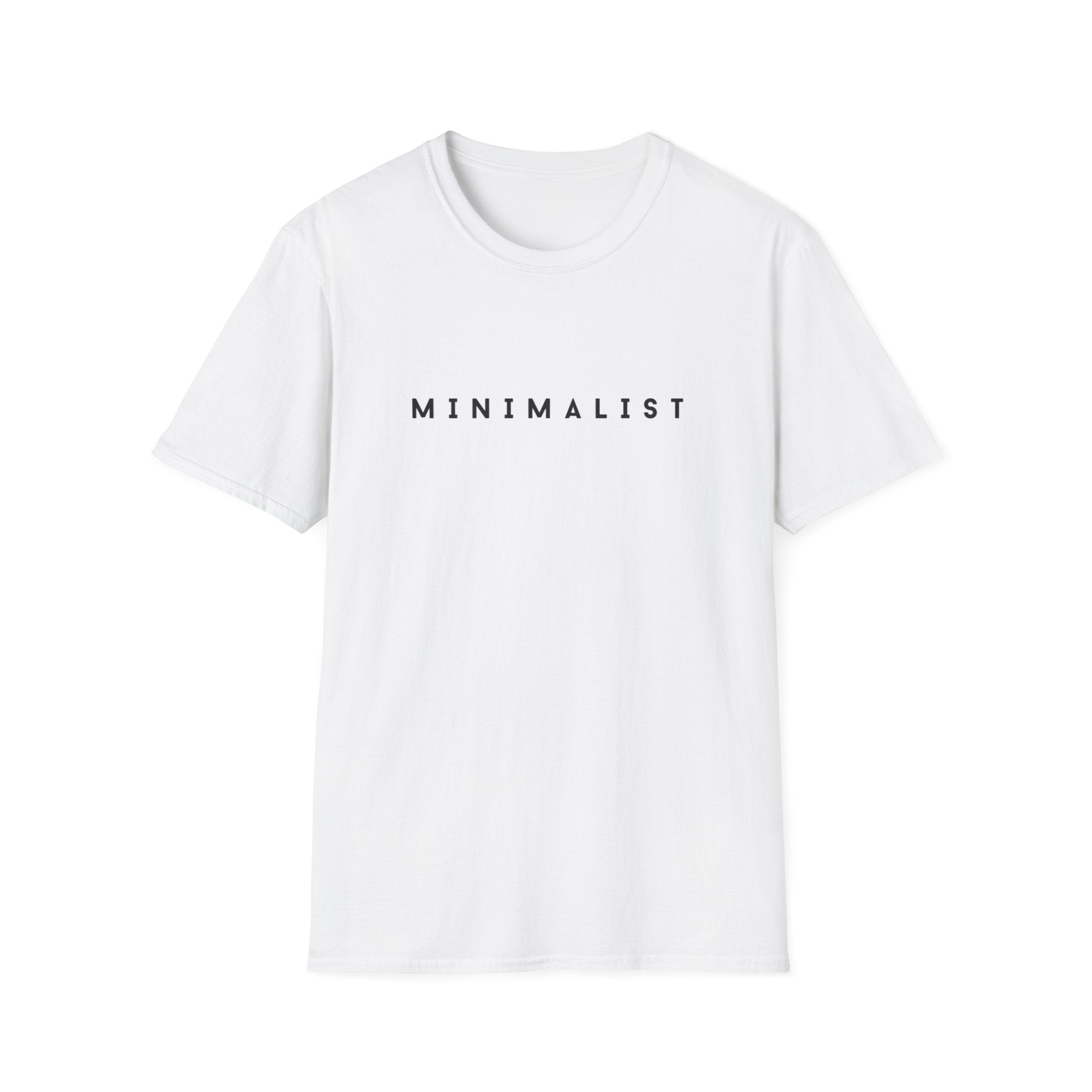 Minimalist Tee — 'MINIMALIST' Simple Typography Shirt