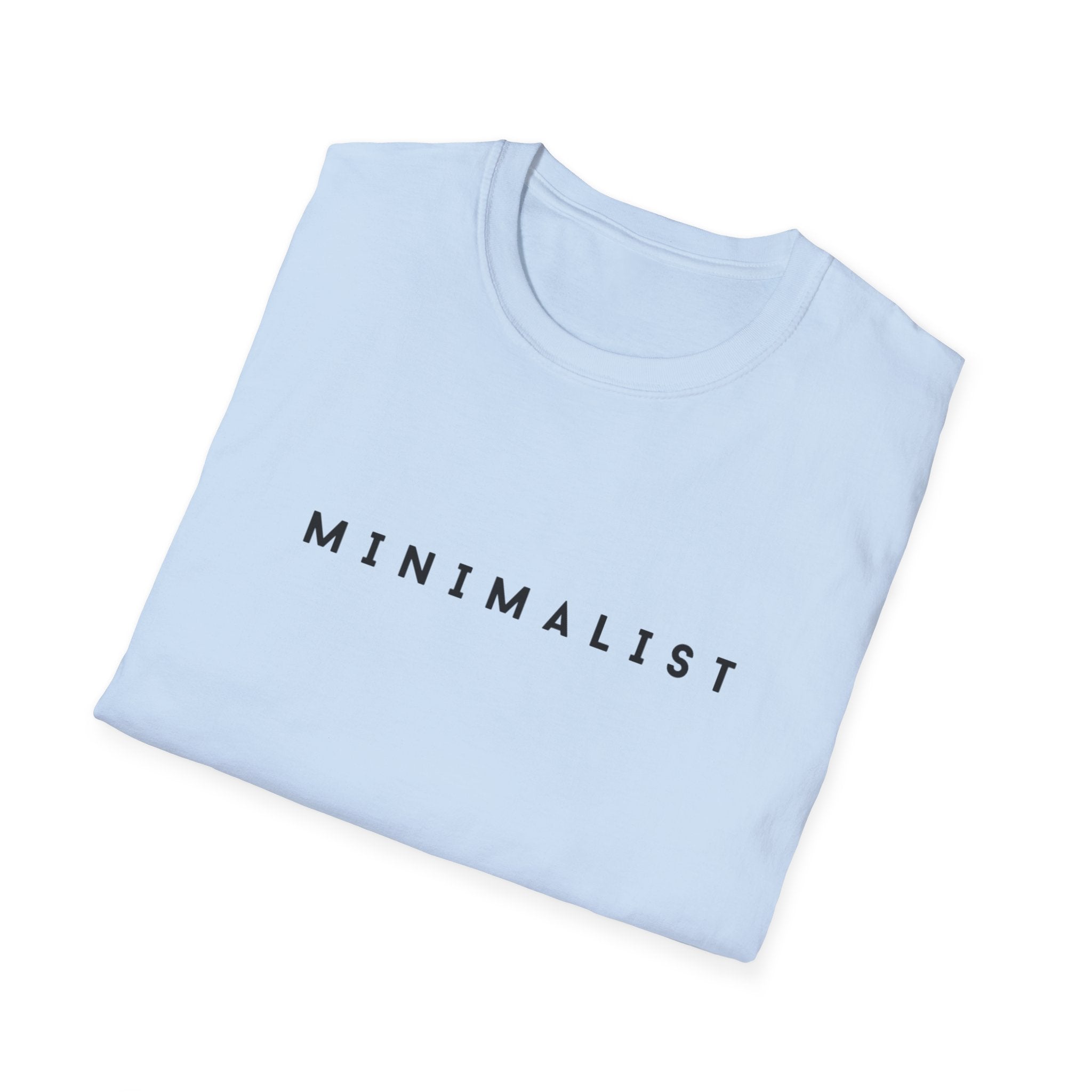 Minimalist Tee — 'MINIMALIST' Simple Typography Shirt
