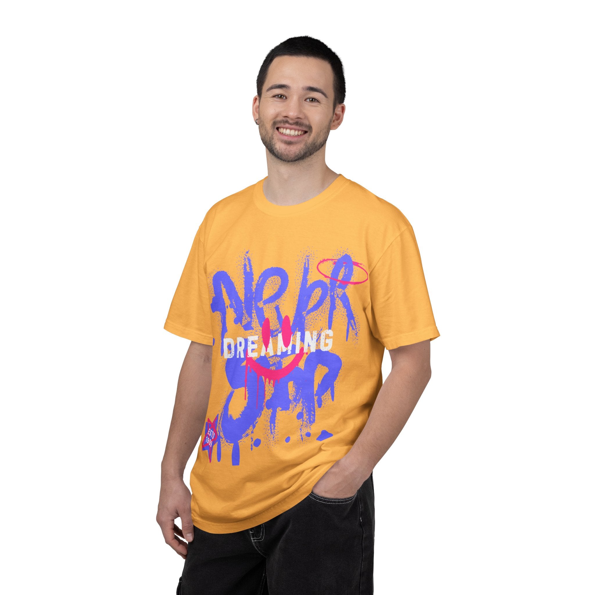 Graffiti Smile T-Shirt — Urban Streetwear Graphic Tee