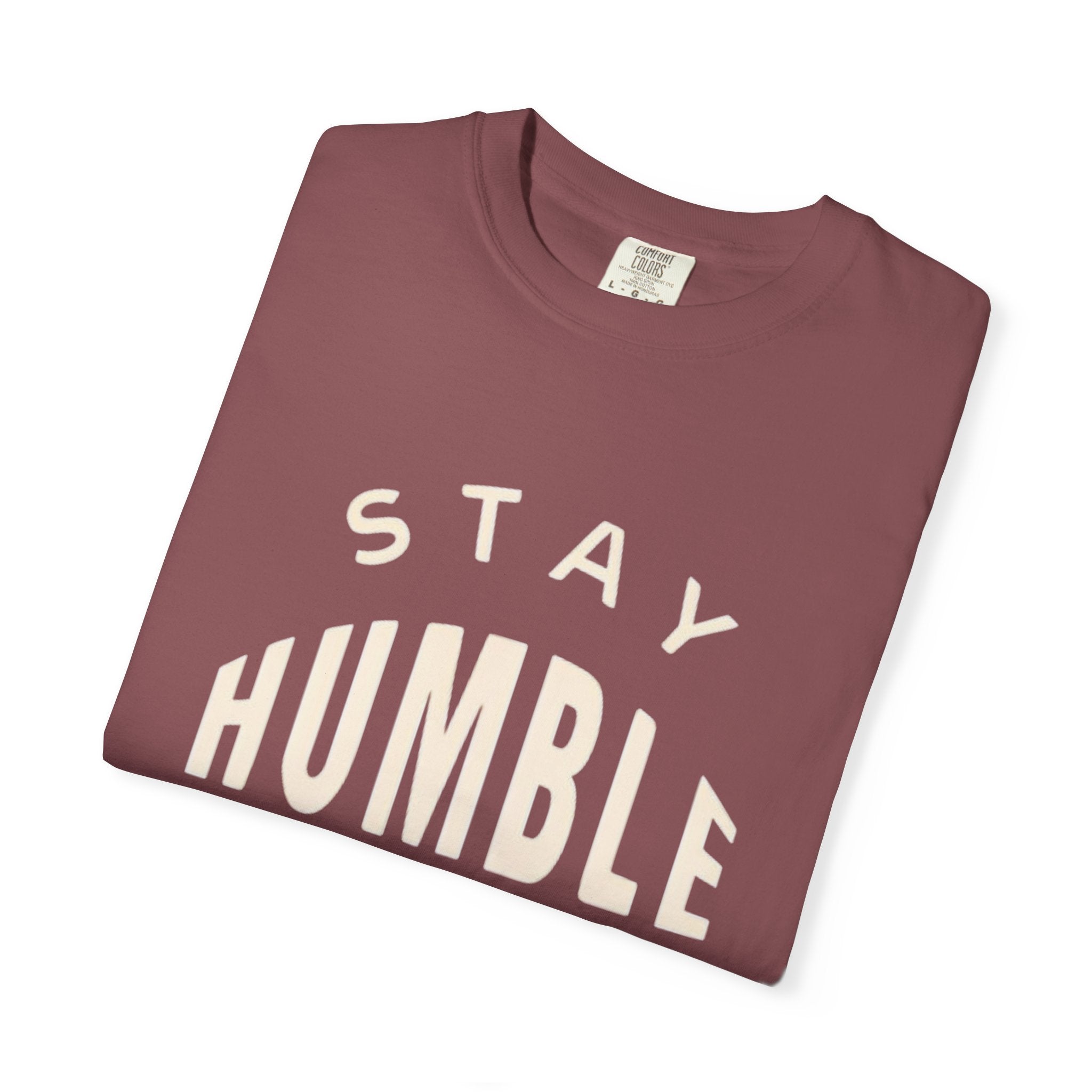 Humble Hustle T-Shirt — "Stay Humble Hustle Hard" Motivational Tee