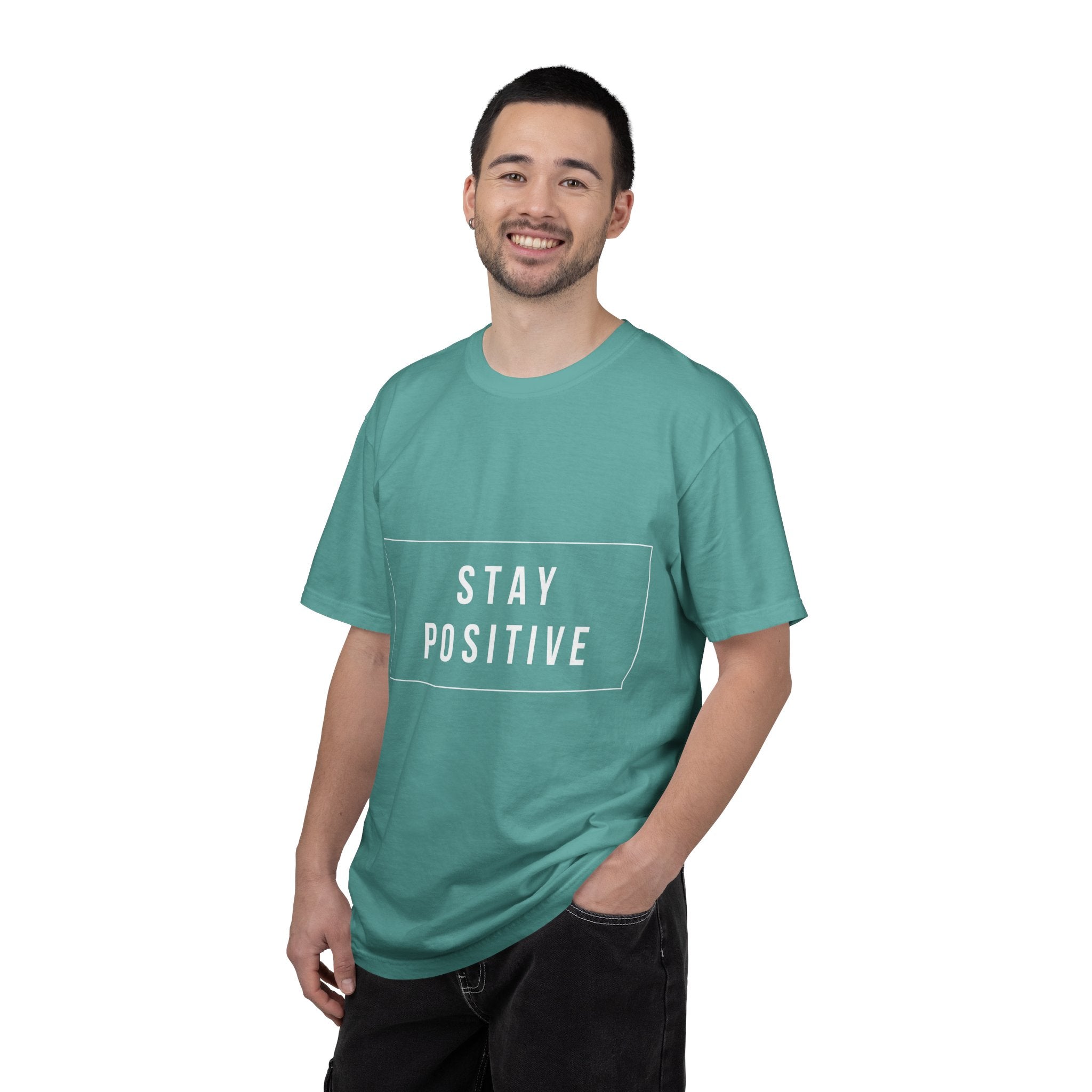 Stay Positive T-Shirt — Inspirational Graphic Tee