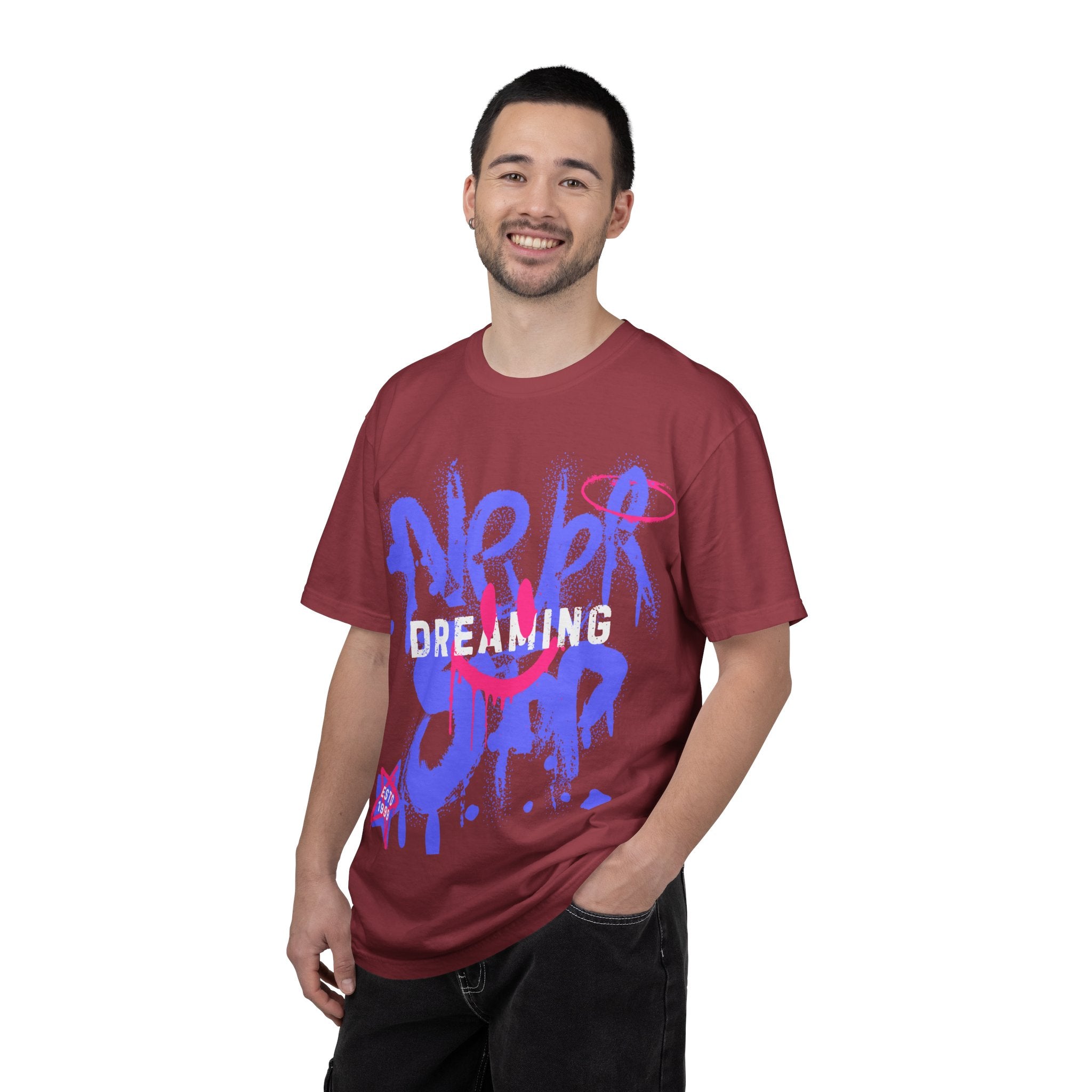 Graffiti Smile T-Shirt — Urban Streetwear Graphic Tee