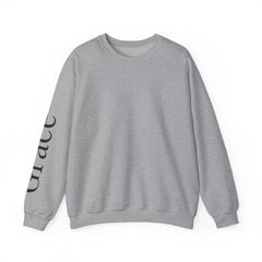 Typographic Sleeve Crewneck Sweatshirt