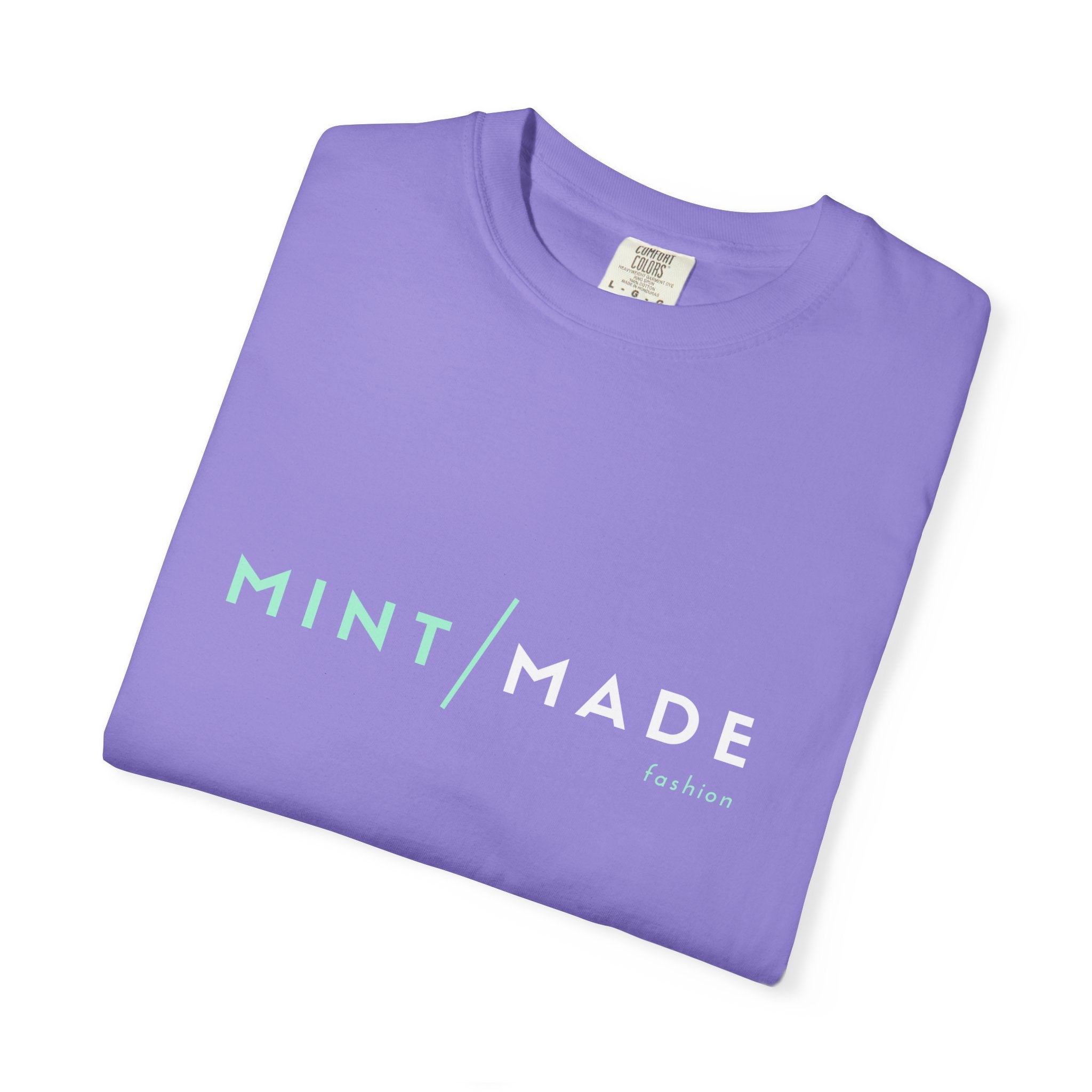 Mint Made Logo T-Shirt — Garment-Dyed Casual Tee