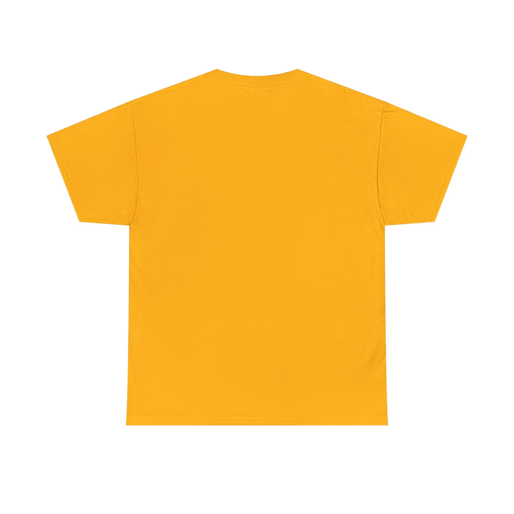 Yellow Classic Cotton Tee — Bright Casual Everyday T‑Shirt