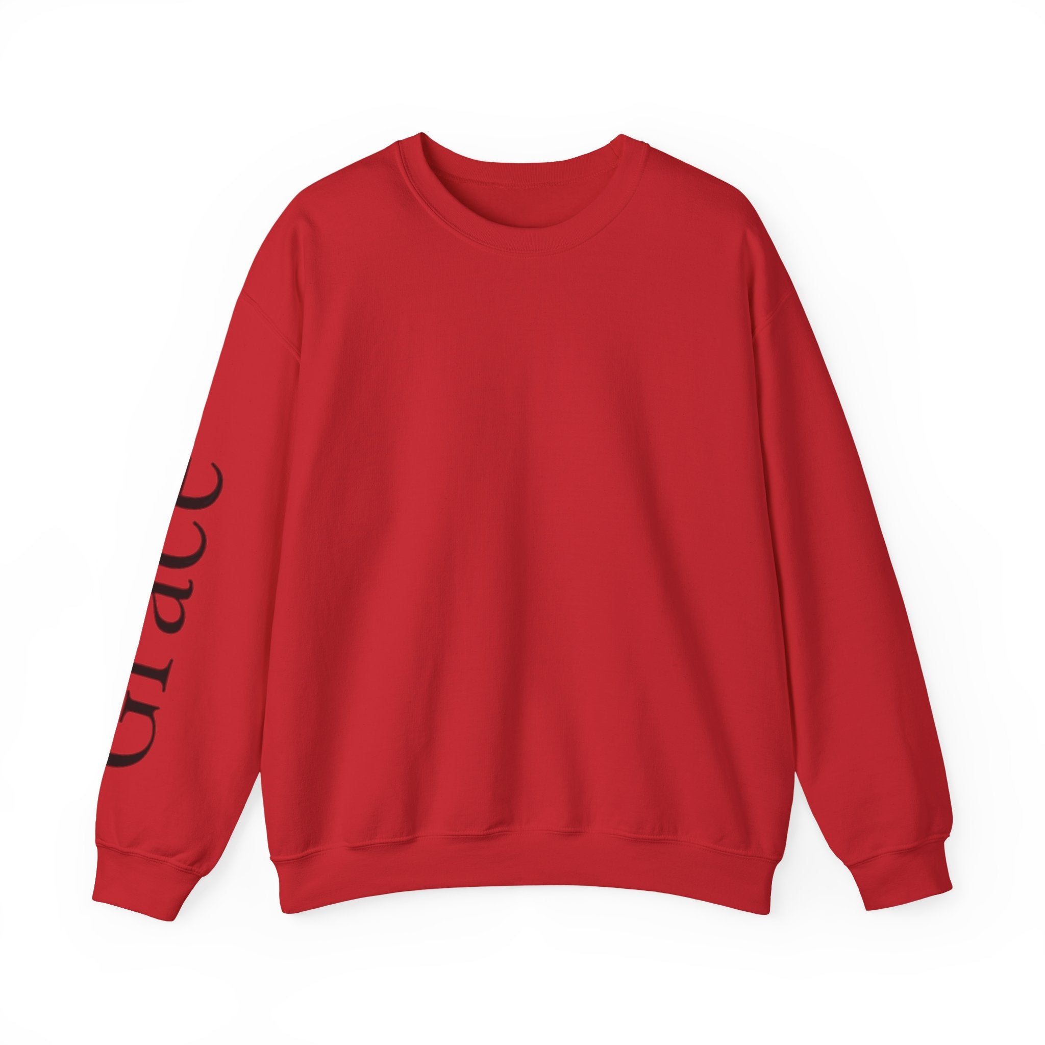 Typographic Sleeve Crewneck Sweatshirt