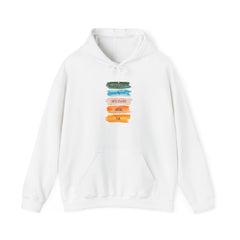 Hoodie — Grateful Heart Watercolor Stack (Live Laugh Love)