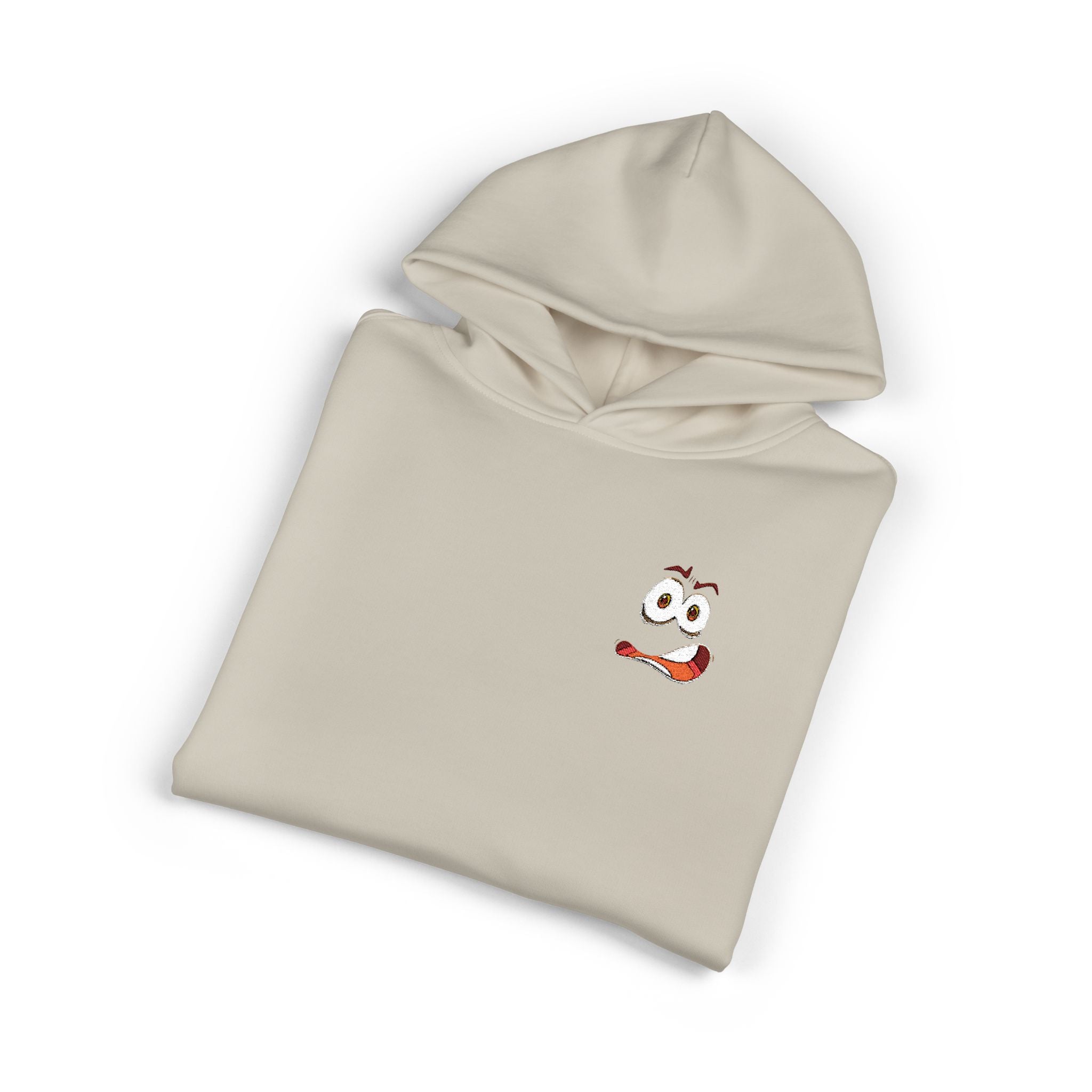 Relaxed Hoodie — Cute Cartoon Sushi Roll Pocket Logo Hoodie