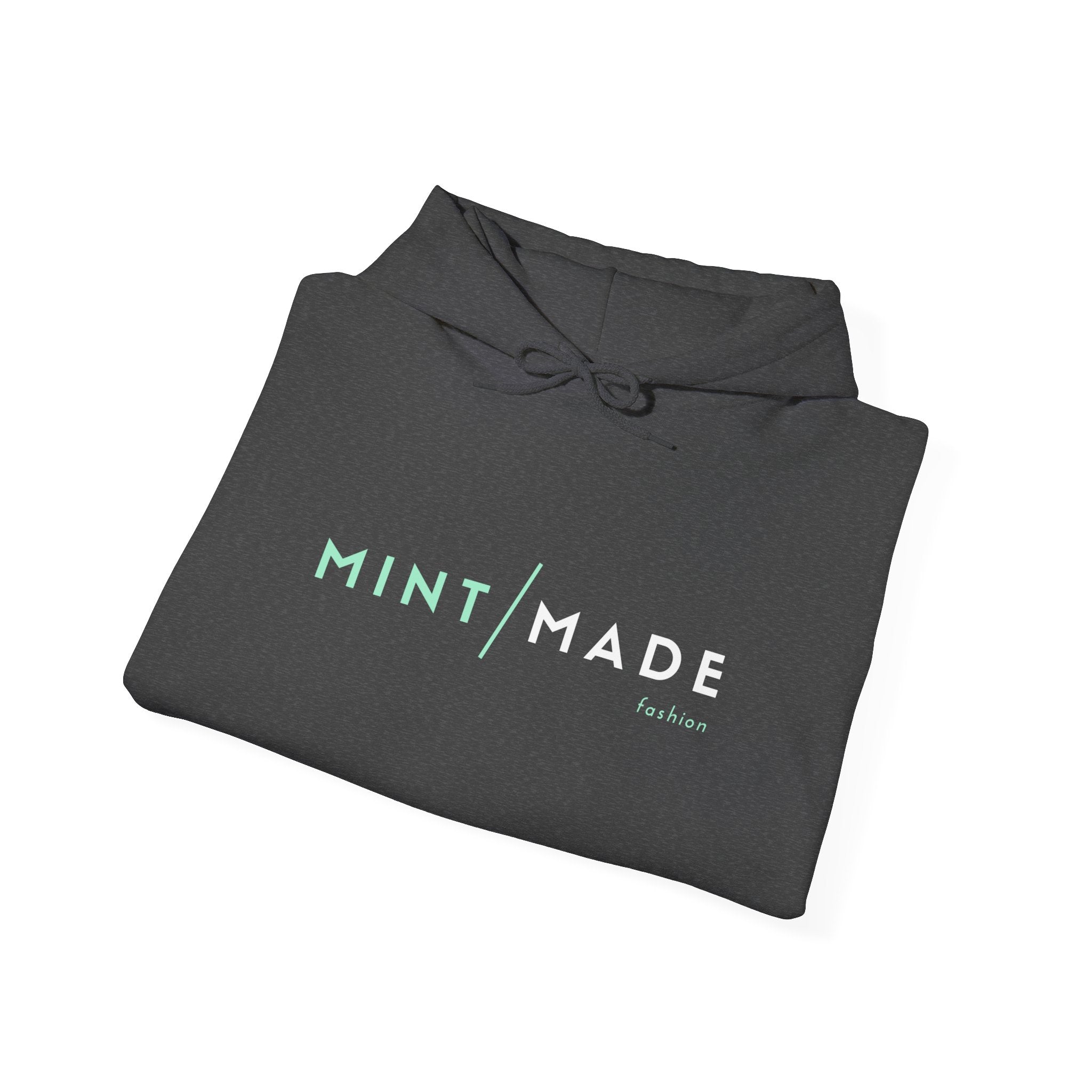Mint Made Hoodie — Minimal Logo Pullover Sweatshirt