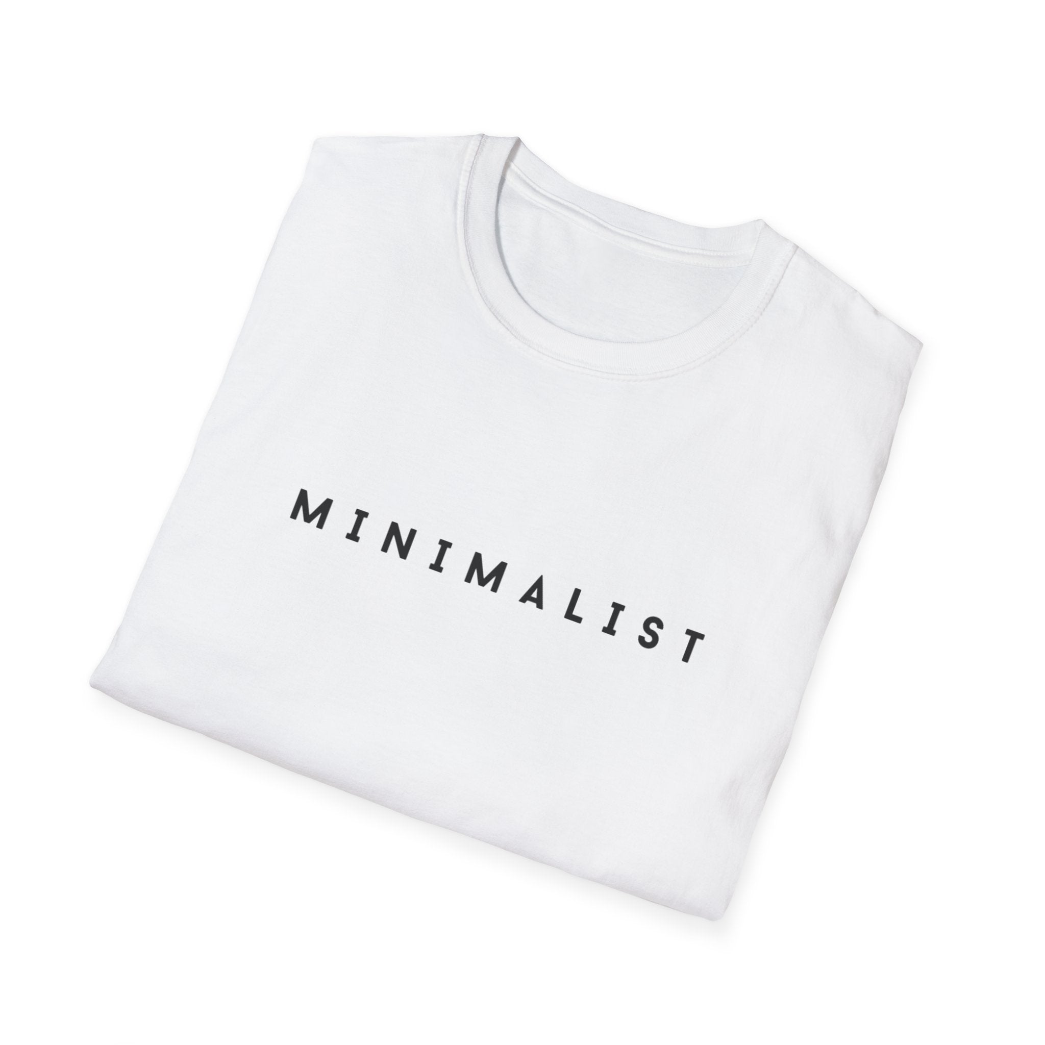 Minimalist Tee — 'MINIMALIST' Simple Typography Shirt