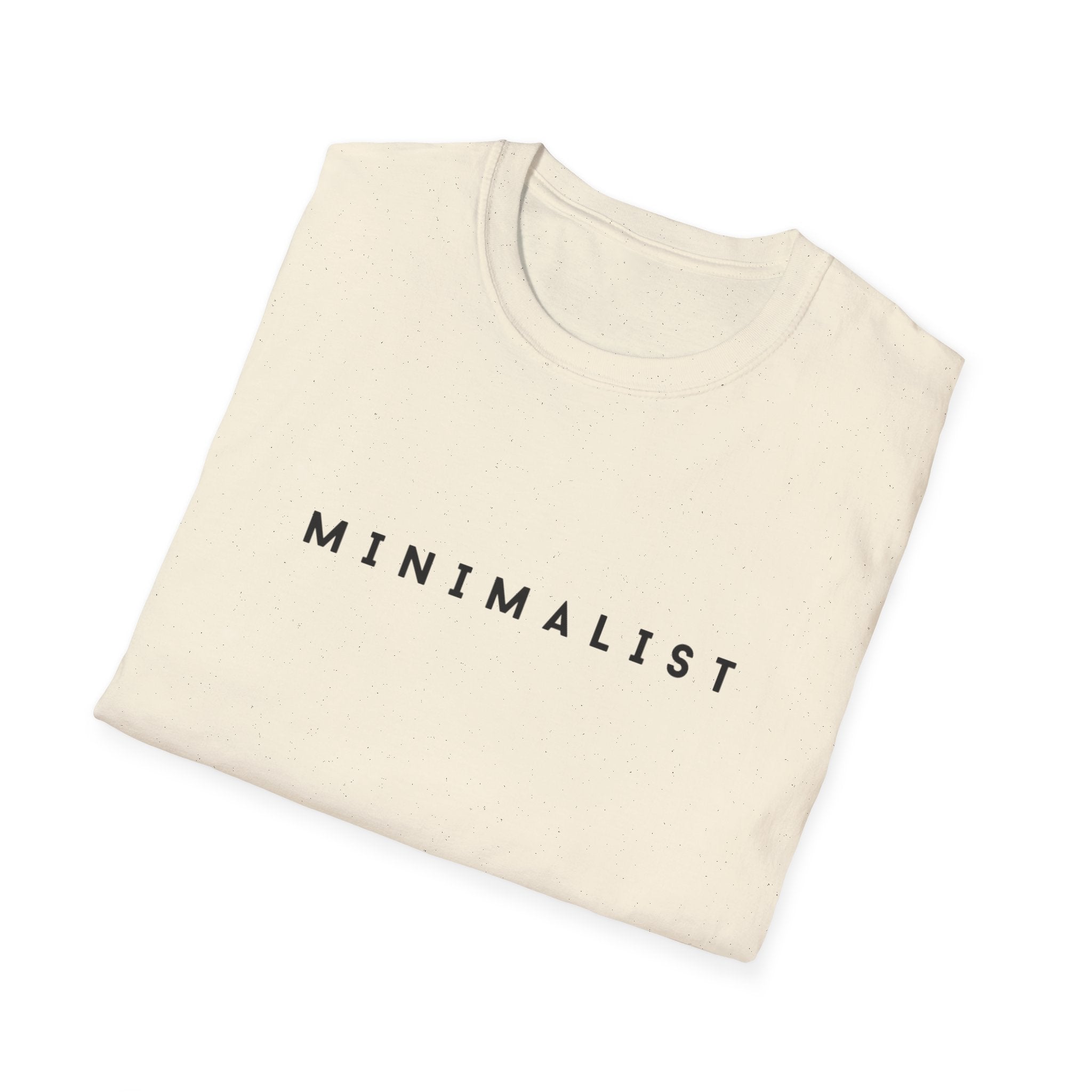 Minimalist Tee — 'MINIMALIST' Simple Typography Shirt