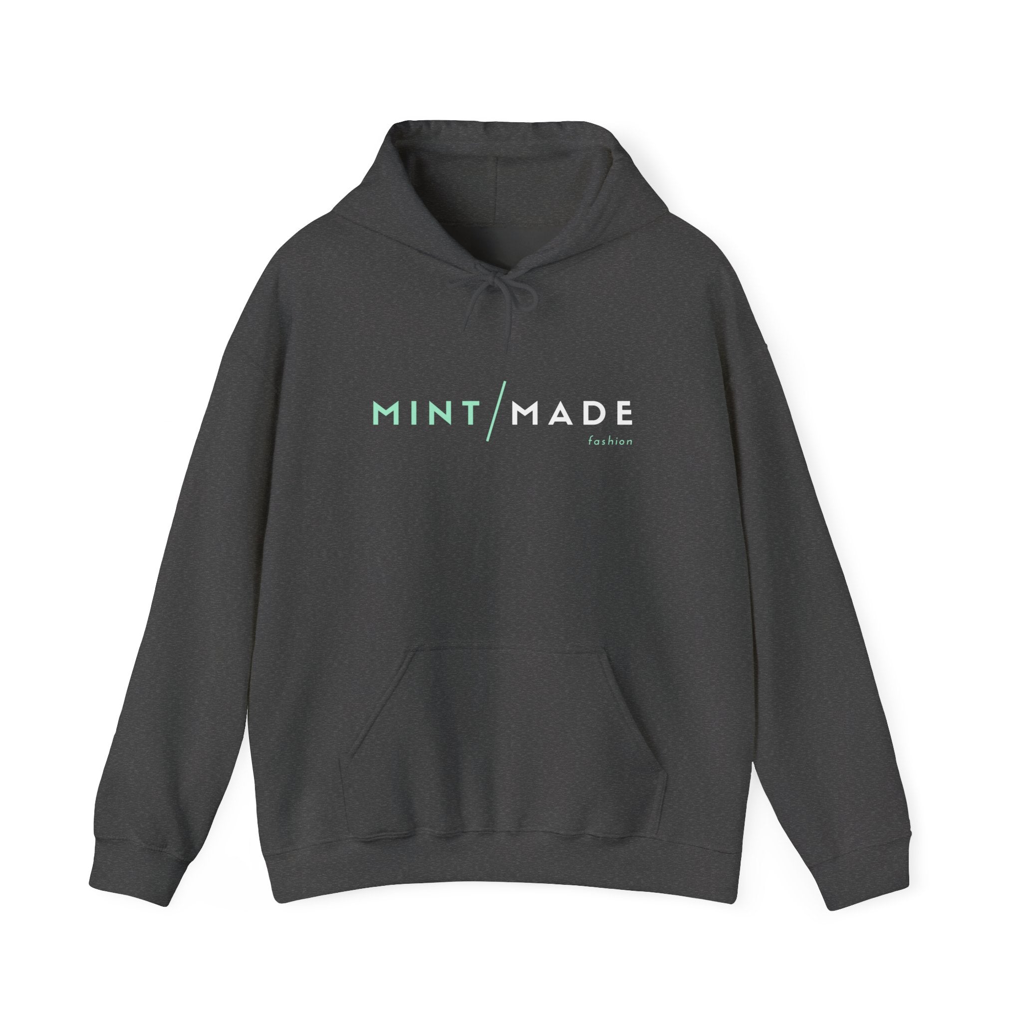 Mint Made Hoodie — Minimal Logo Pullover Sweatshirt